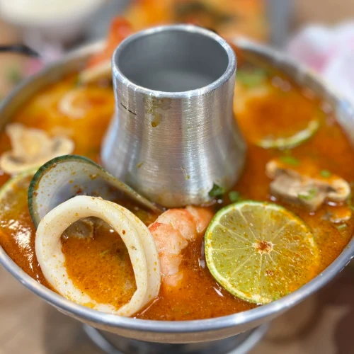 Hot Pot Tom Yum Seafood Soup